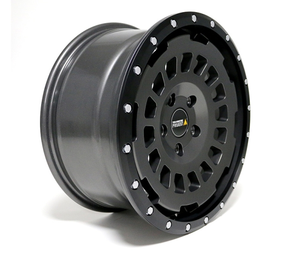 8x17 ET40 Twin-Monotube-Projekt-AT1 Alufelge in Stone für VW Amarok 2H